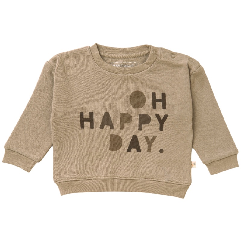 Organic Kids Sweatshirt – Happy Day