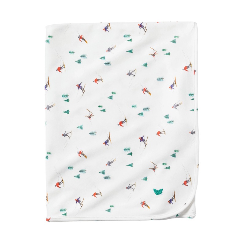 Pima Baby Blanket in Aprs Ski