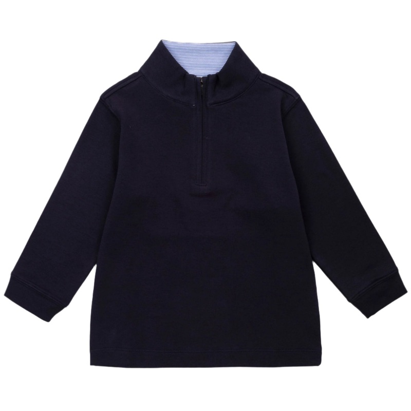 Spencer Quarter Zip Pullover – Navy