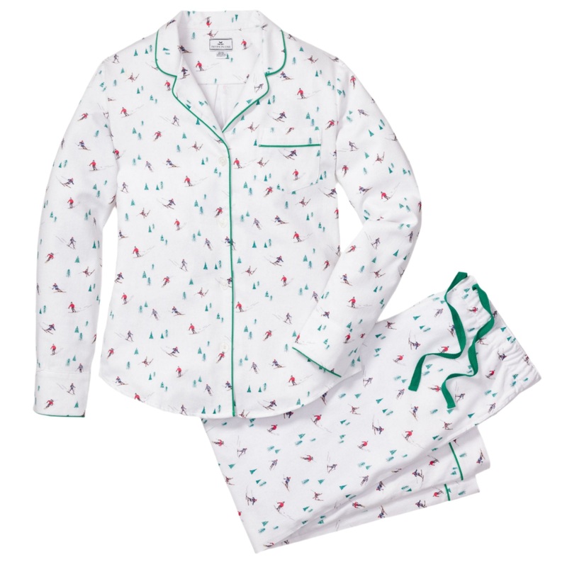 Women’s Flannel Pajama Set in Aprs Ski