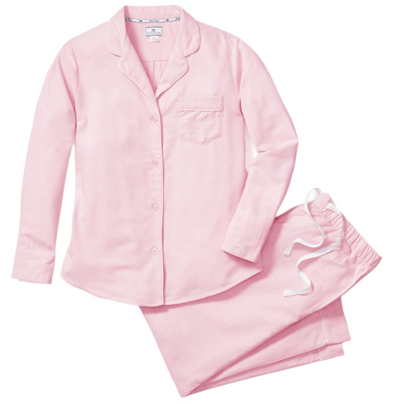 Women’s Flannel Pajama Set in Pink