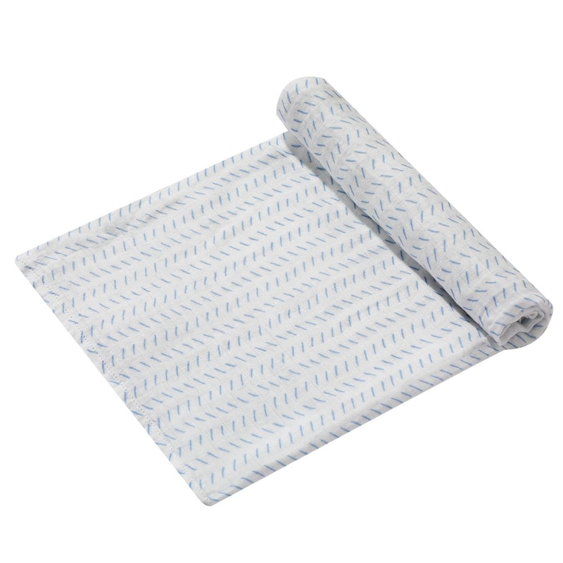 Blue Dash Swaddle