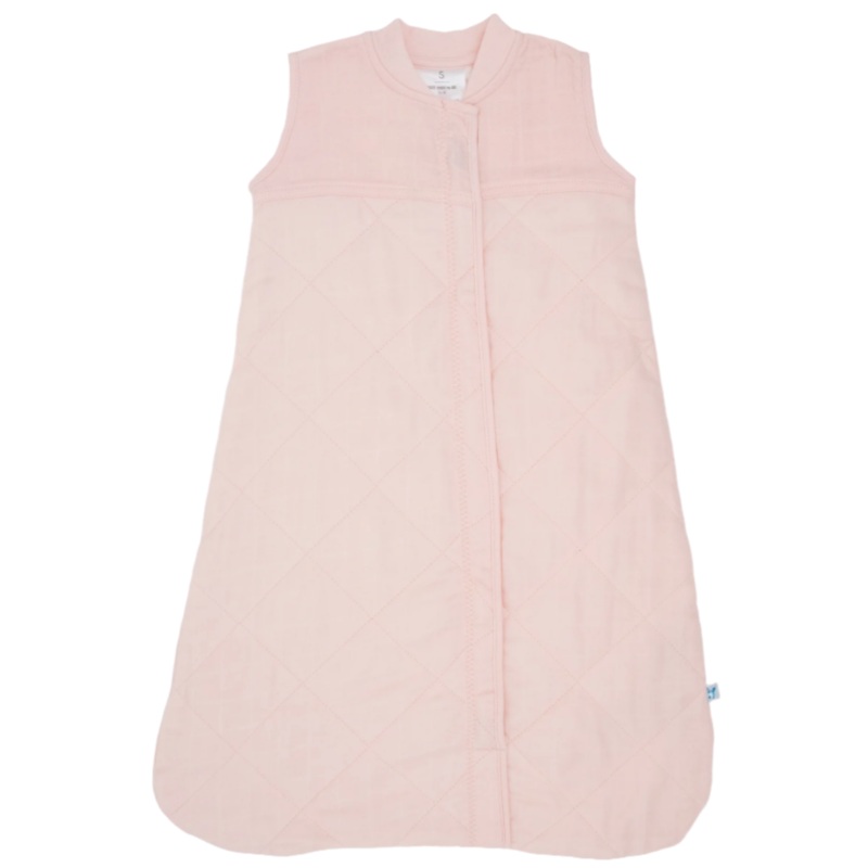 Cotton Muslin Quilted Sleep Bag – Light Pink