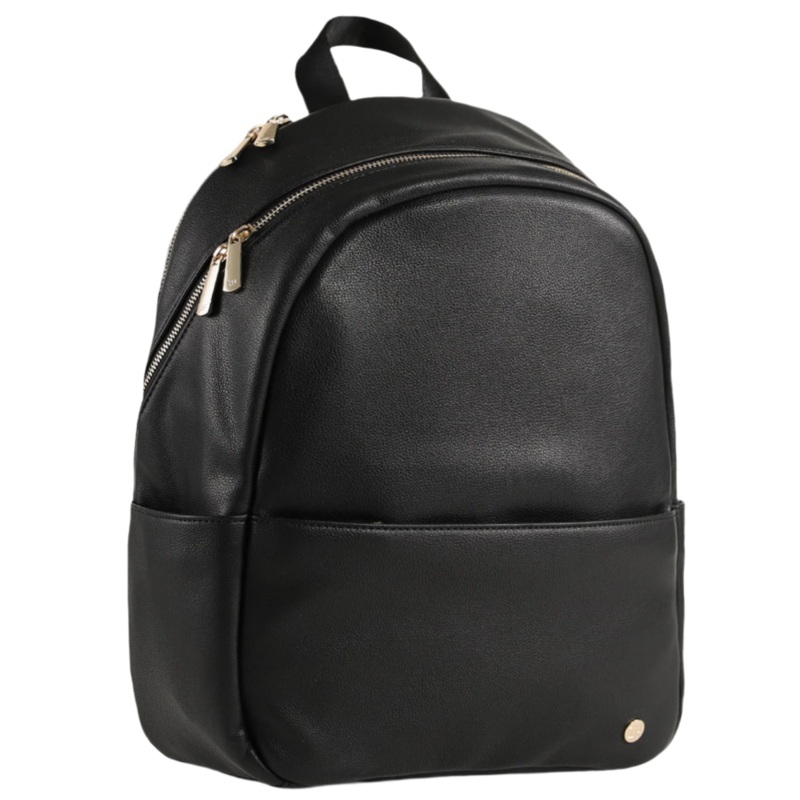Skyline Backpack Black – Gold Hardware
