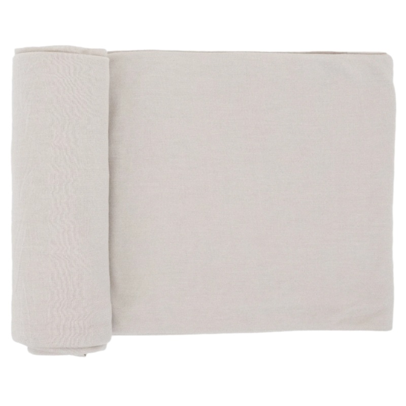 Stretch Knit Swaddle Blanket – Pebble