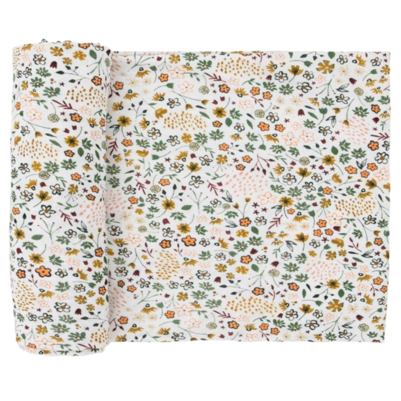 Stretch Knit Swaddle Blanket – Pressed Petals