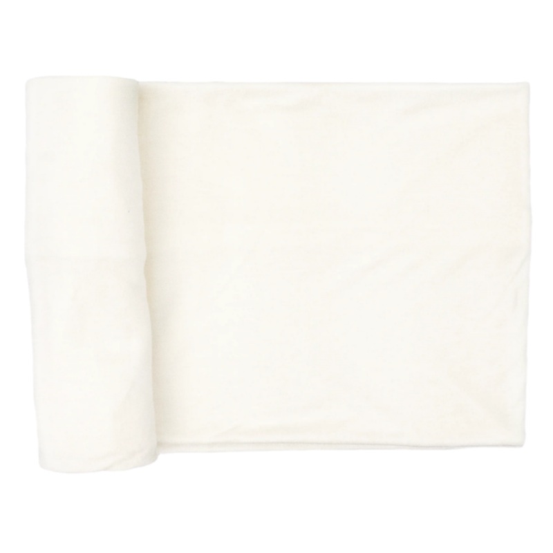 Stretch Knit Swaddle Blanket – White