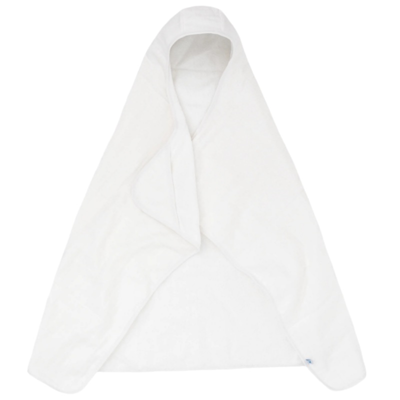 Toddler Hooded Towel – White