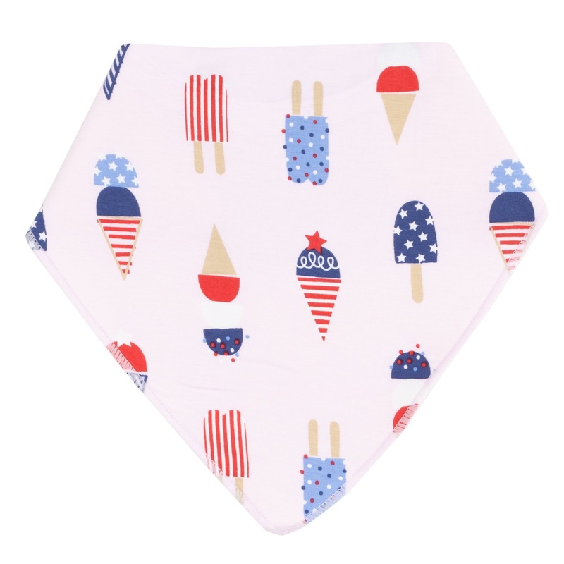 Bandana Bib – American Ice Cream – Pink