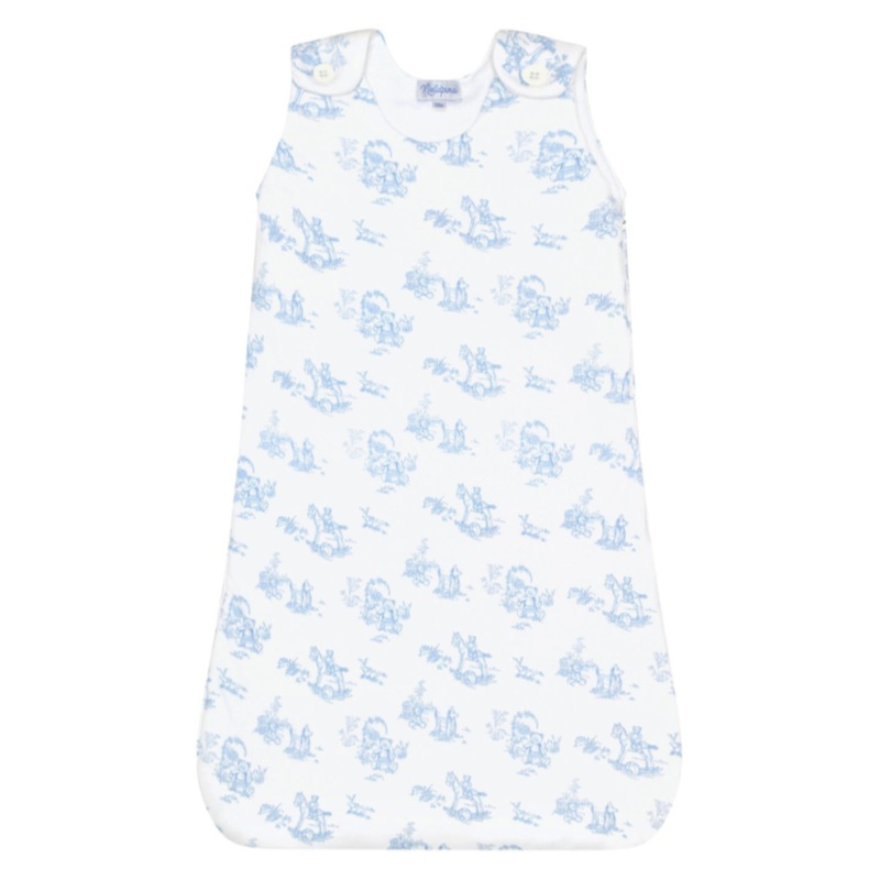 Blue Toile Winter Sack