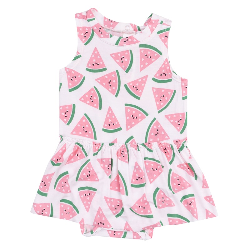 Bodysuit with Skirt – Watermelon Hearts