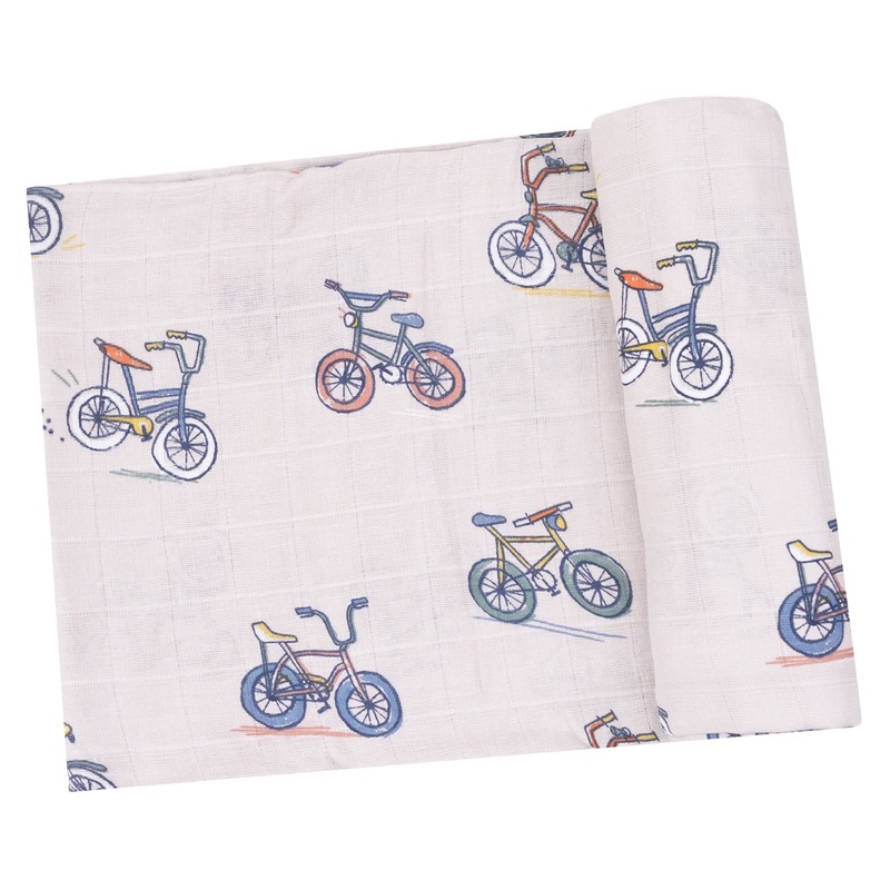Swaddle Blanket – Bikes