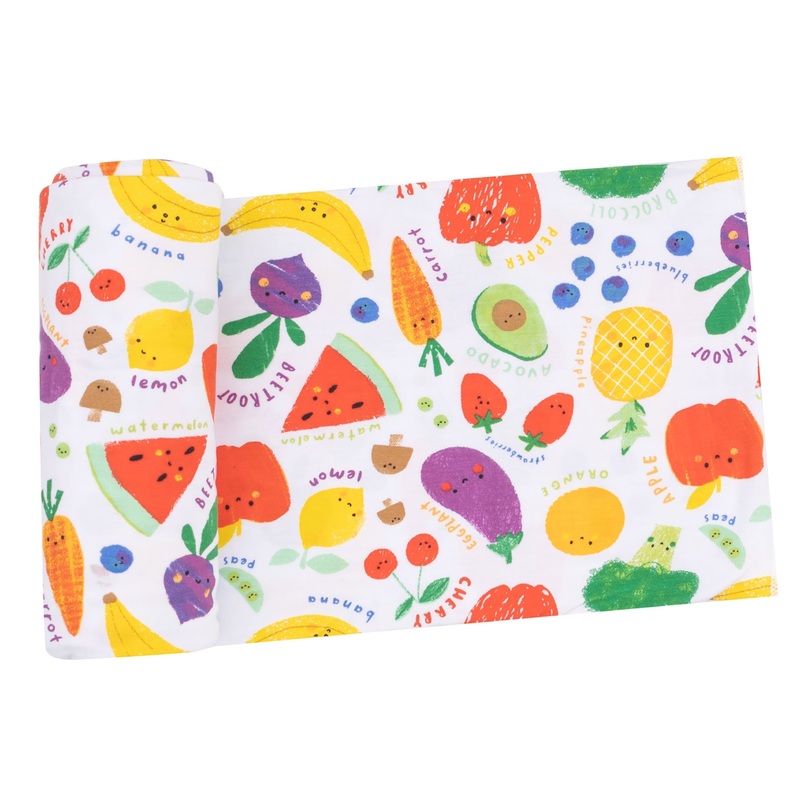 Swaddle Blanket – Eat The Rainbow