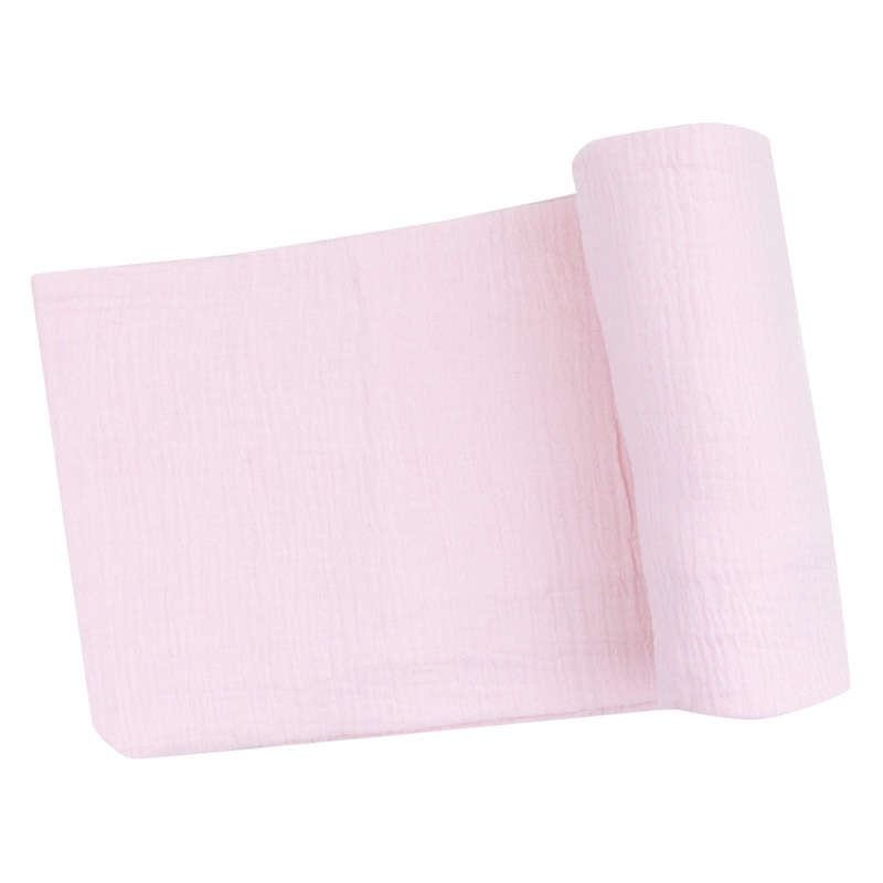 Swaddle Blanket – Solid Muslin Ballerina