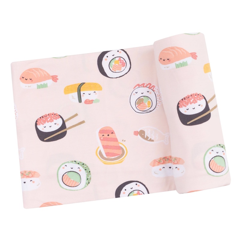 Swaddle Blanket – Sushi Pink
