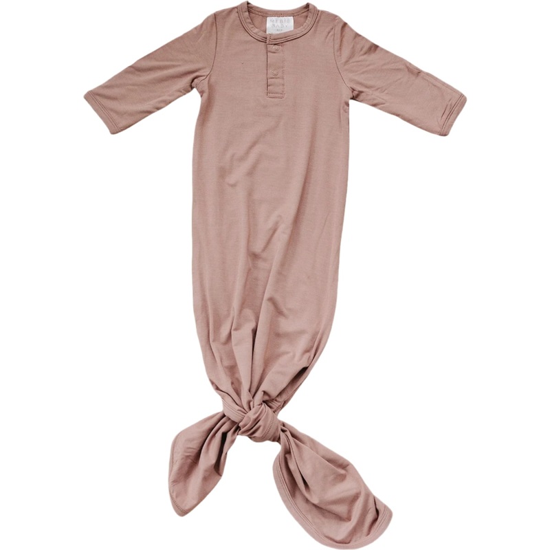 Dusty Rose Bamboo Knot Gown