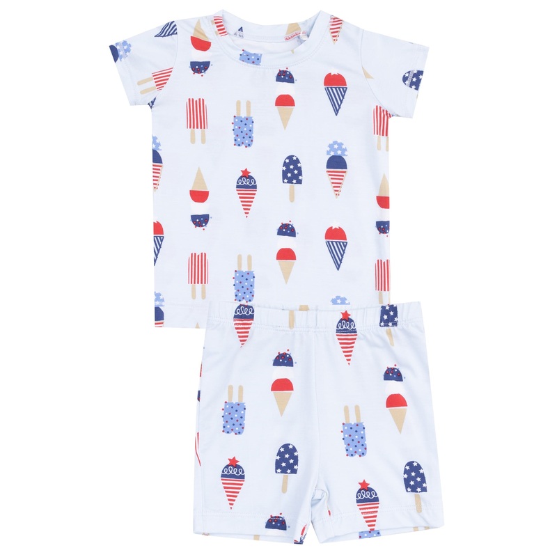 Loungewear Short Set – American Ice Cream – Blue