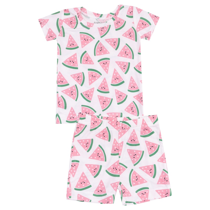 Loungewear Short Set – Watermelon Hearts