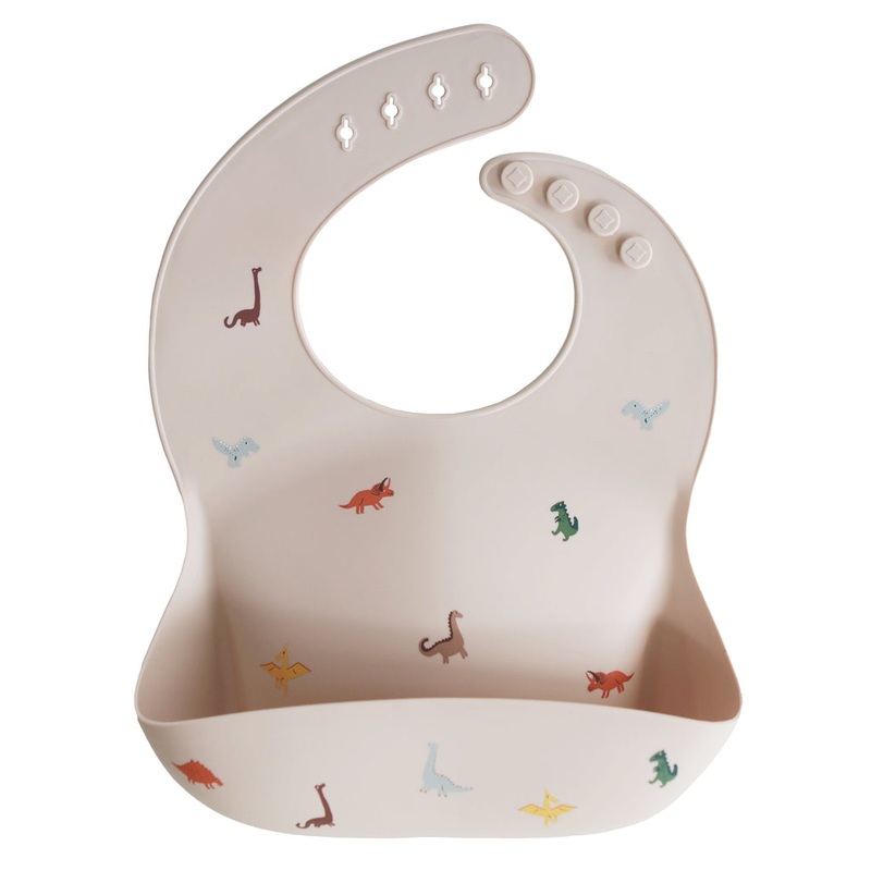 Silicone Baby Bib – Dinosaurs