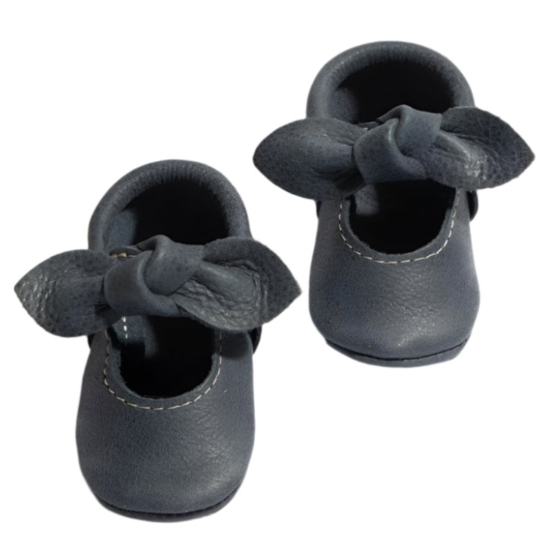 Alta Knotted Bow Baby Shoe