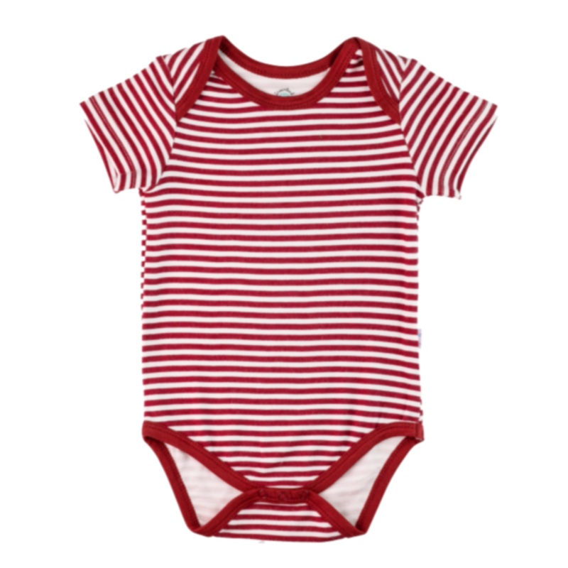 Baby Short-Sleeve Bamboo Bodysuit
