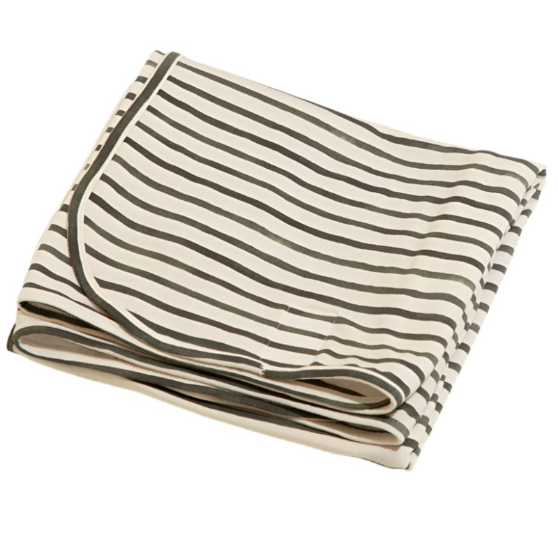 Charcoal Stripes Swaddle II