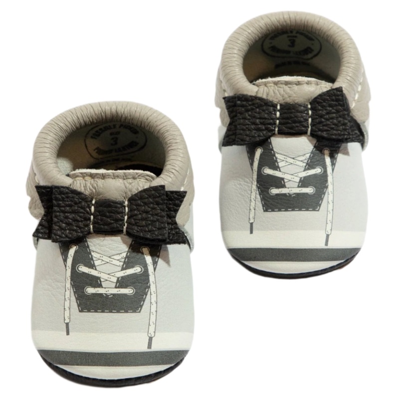 Ice Ice Baby Bow Baby Shoe