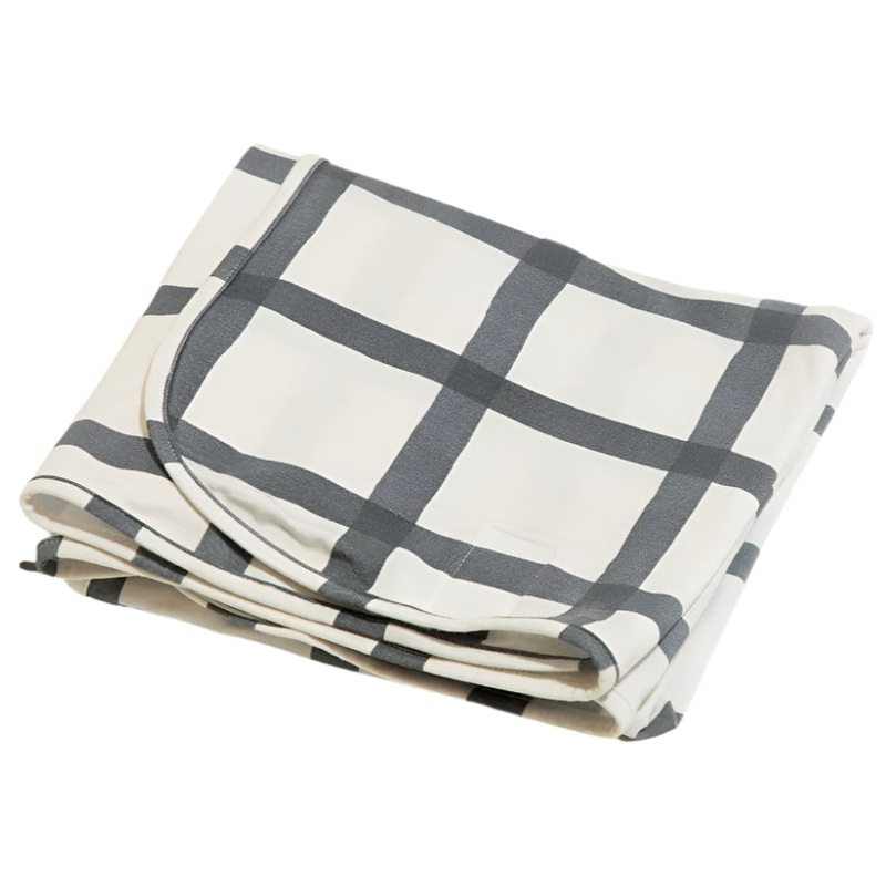 Indigo Windowpane Swaddle II