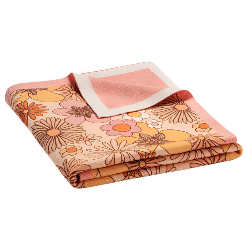 Little Dreamer Organic Baby Blanket – Flower Child