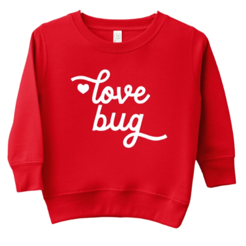 Love Bug Valentines Day Sweatshirt