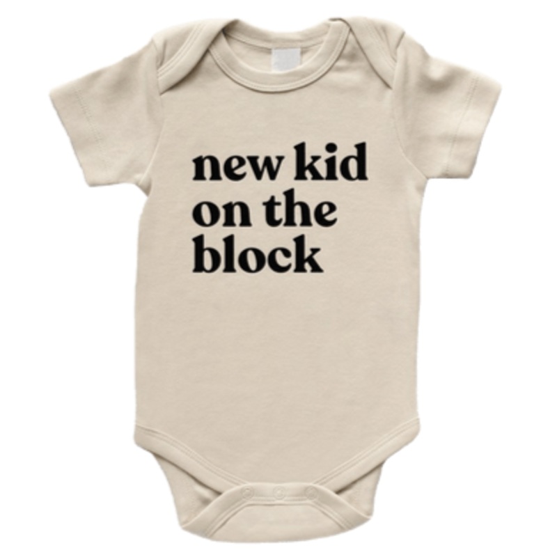 New Kid On The Block Organic Baby Bodysuit