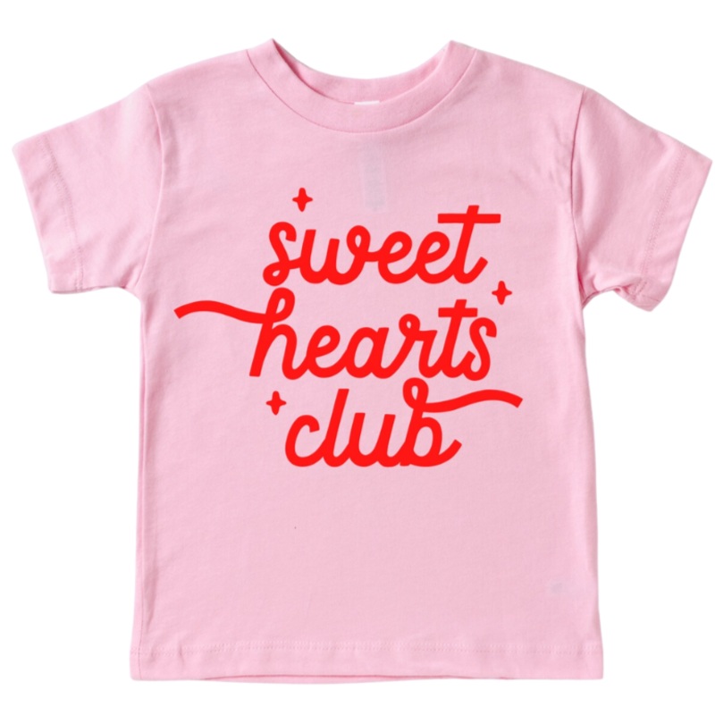Sweet Heart’s Club Valentine’s Toddler Tee