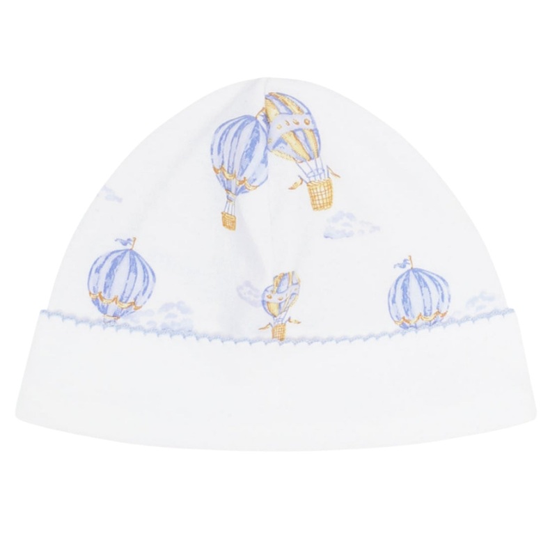Blue Balloons Print Hat