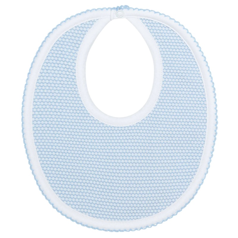 Blue Bubble Baby Bib