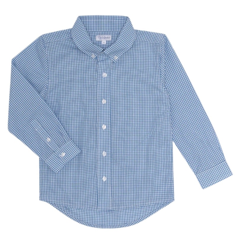 Blue Checks Long Sleeve Shirt