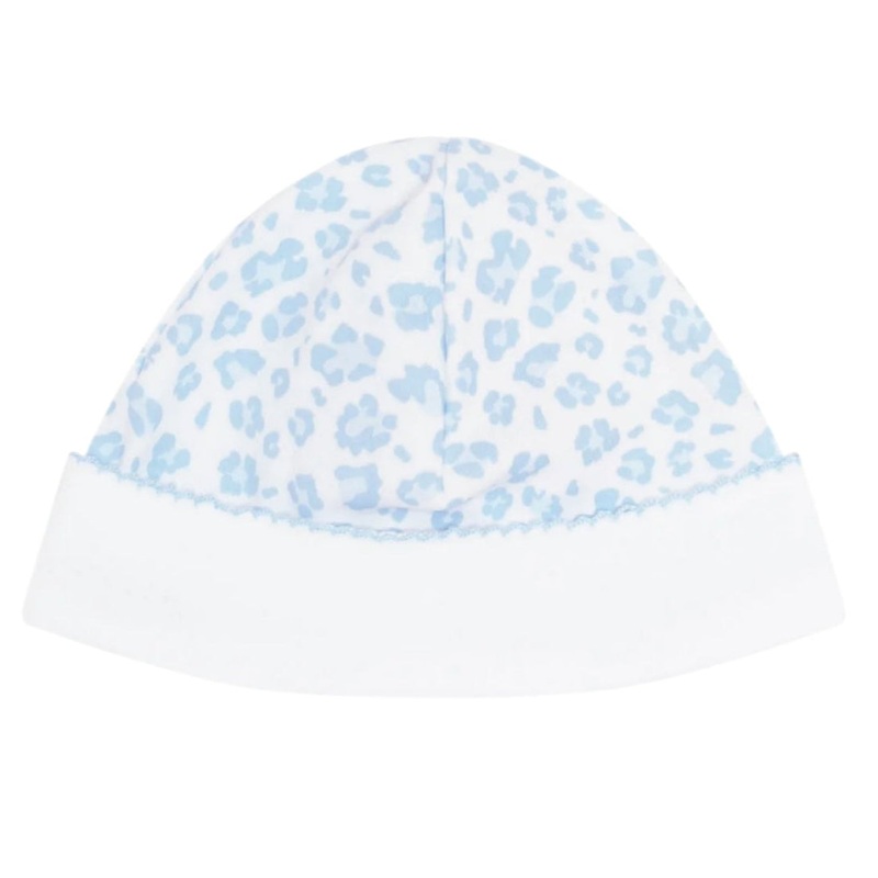 Blue Cheetah Print Hat