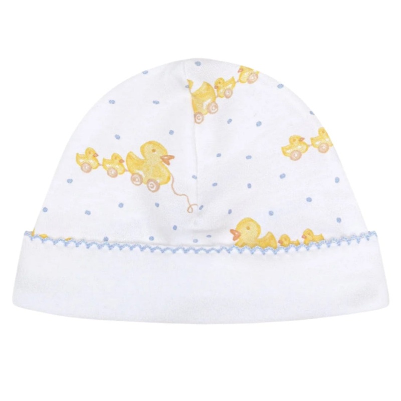 Blue Ducks Print Hat