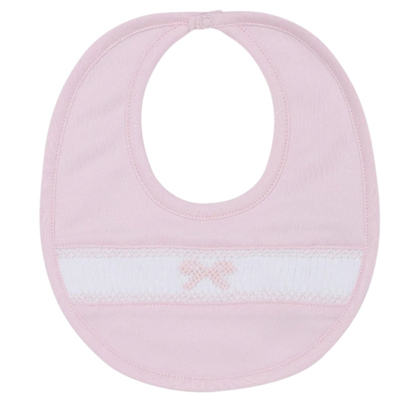 Bow Smocked Bib