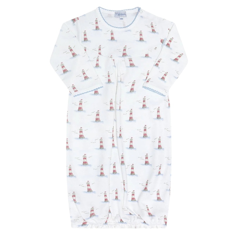 Lighthouse Print Gown
