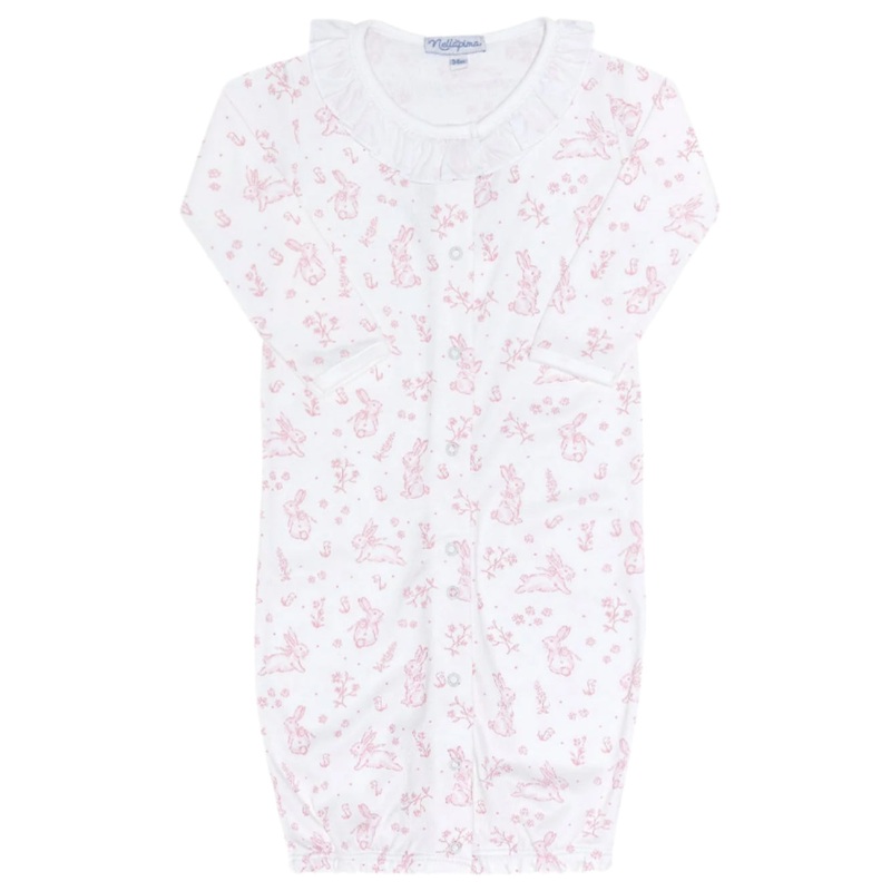 Pink Bunny Toile Converter Gown