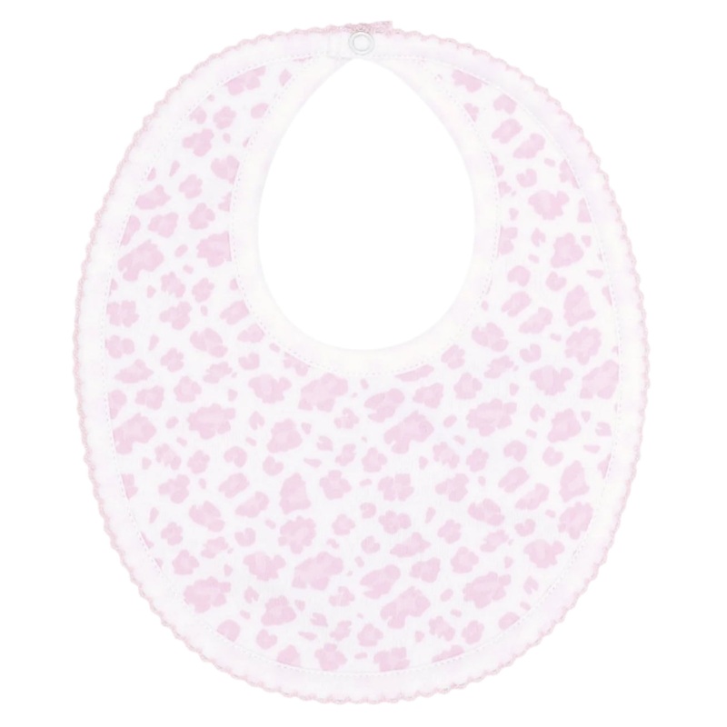 Pink Cheetah Print Bib