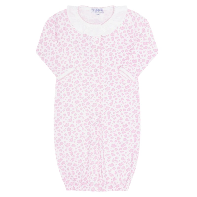 Pink Cheetah Print Converter Gown
