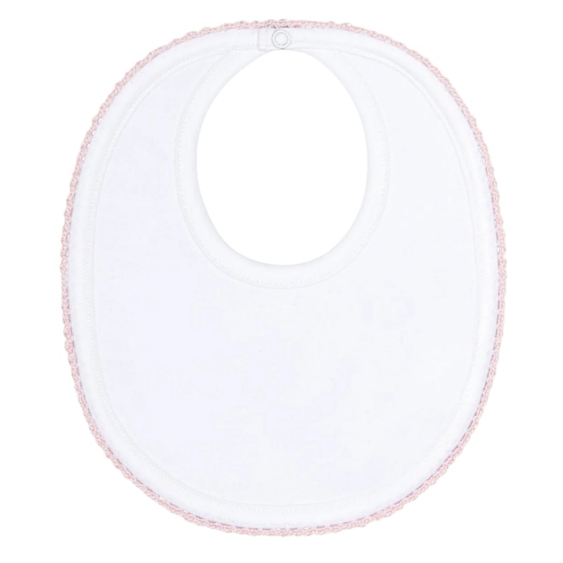 Pink Crochets Bib