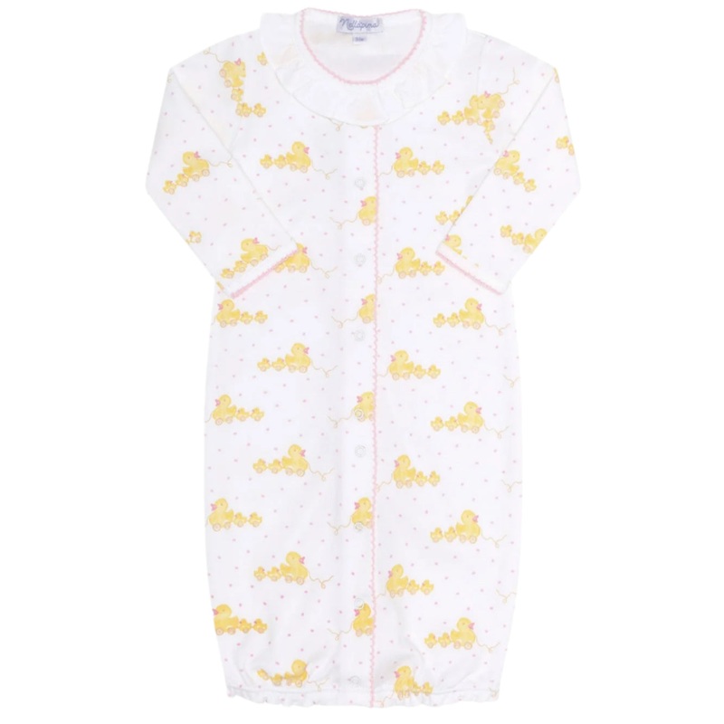 Pink Ducks Print Converter Gown