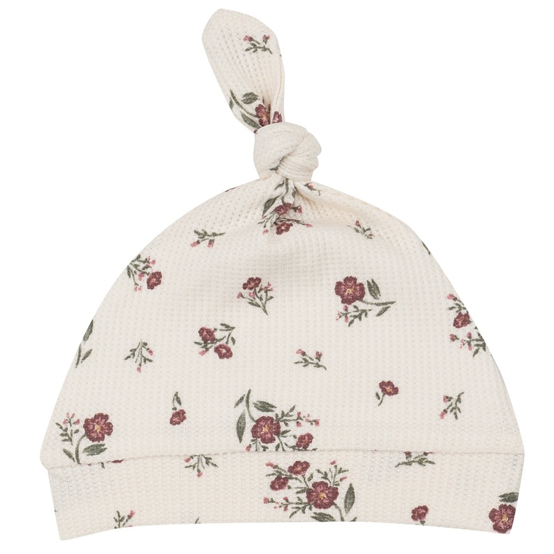 Knotted Hat – Misty Rose Floral