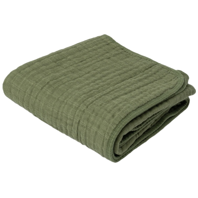 Original Cotton Muslin Quilt – Fern
