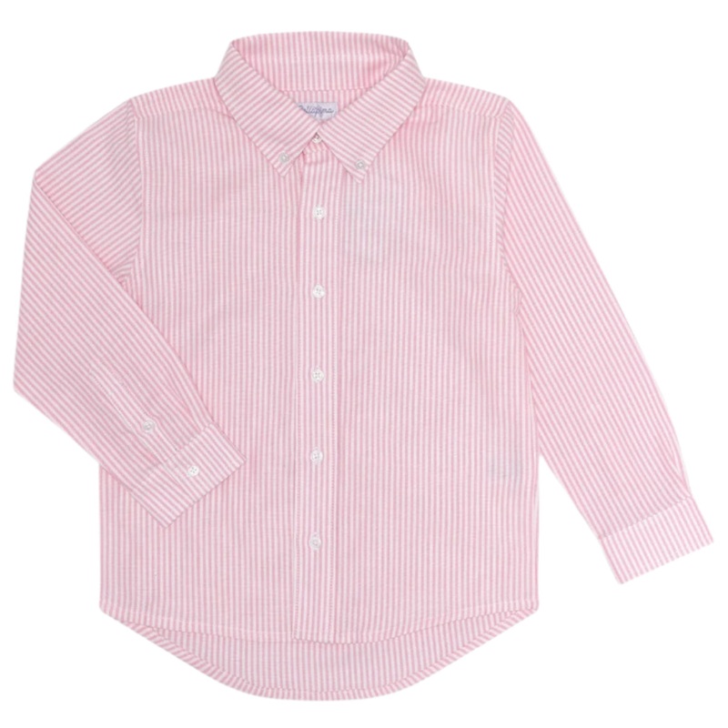 Pink Stripes Long Sleeve Shirt