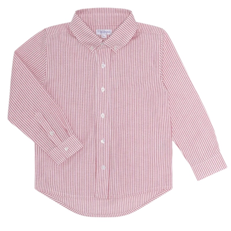 Red Stripes Long Sleeve Shirt
