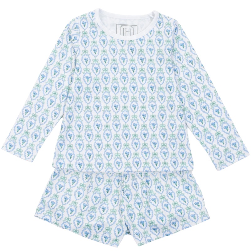 Sophie Girls’ Short Set – Hampton Blooms
