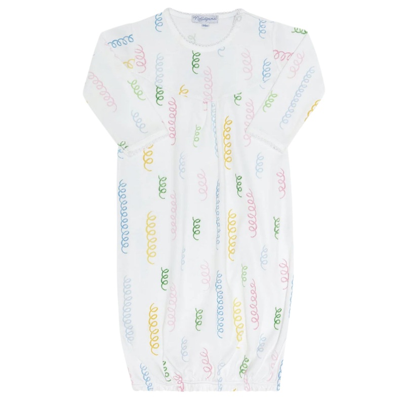 Spirals Print Gown